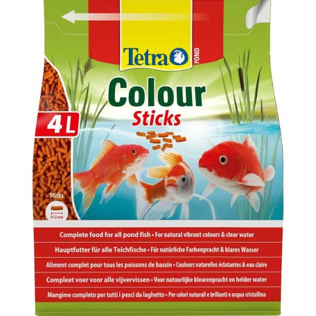 Tetra Pond Colour Sticks | Eledel koi halaknak - 4 L