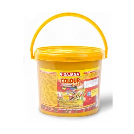 DAJANA | COLOUR | Lemezes haltáp vödrös - 5 L