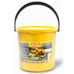 DAJANA | GOLD  | Lemezes haltáp vödrös - 10 L