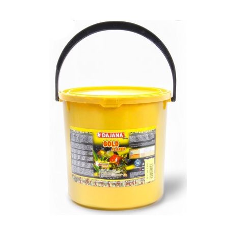 DAJANA | GOLD  | Lemezes haltáp vödrös - 10 L