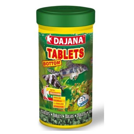 DAJANA | TABLETY | Tabletta süllyedő, haltáp - 100 ml
