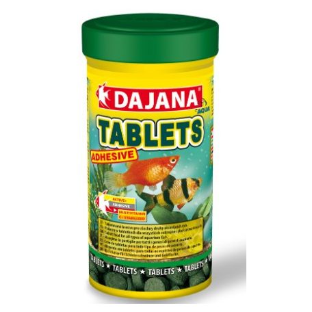 DAJANA | TABLETY | Tabletta akvárium üvegfalára ragasztható, haltáp - 250 ml