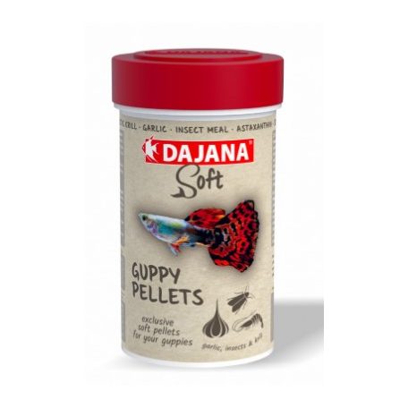 Dajana | Guppy | Soft pellets | Puha pellet, guppi haltáp - 100 ml
