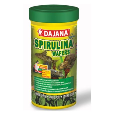DAJANA | SPIRULINA WAFERS | Süllyedő, spirulina haltáp - 100 ml