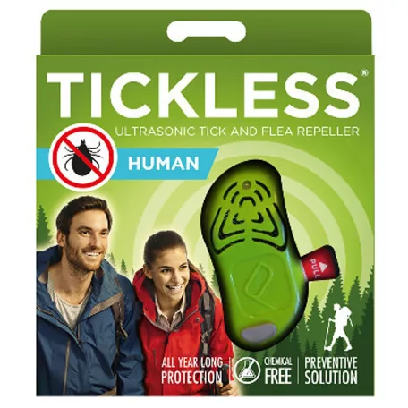 TICKLESS HUMAN Zöld ultrahangos kullancsriasztó