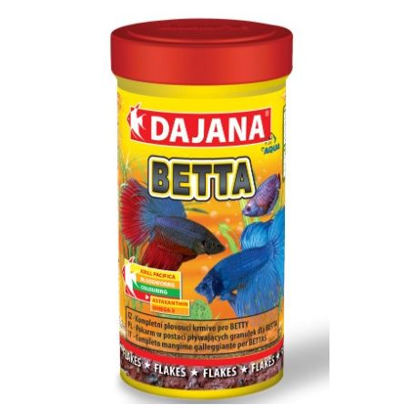 DAJANA | BETTA | Lemezes haltáp - 100 ml