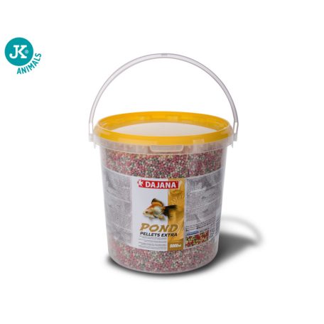 Dajana Pond Pellets Extra | Gazdaságos úszó tavi haltáp granulátum – 10 liter (1 kg)