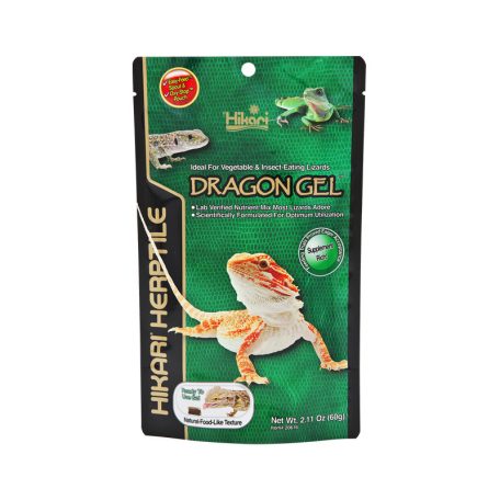 Hikari| Reptile DragonGel | Teljes értékű prémium gél táp - 60 g