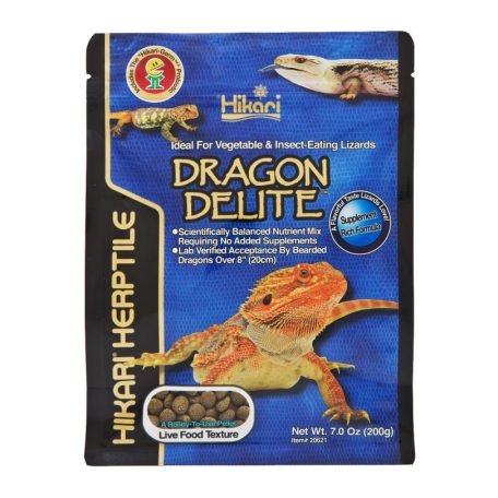 Hikari Reptile Dragon Delite | Teljes értékű prémium pellet táp - 200 g