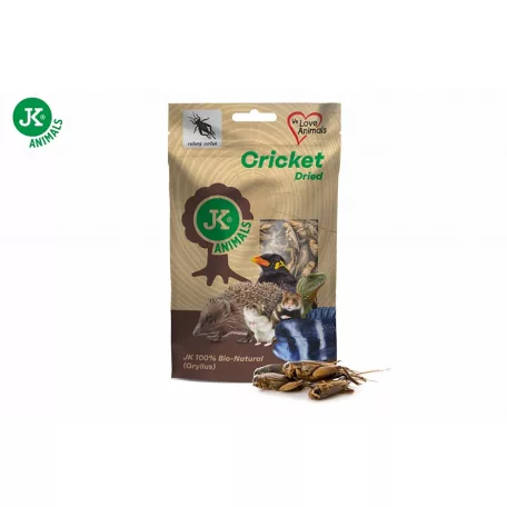 JK | Szárított tücsök(Gryllus) - 80 g.