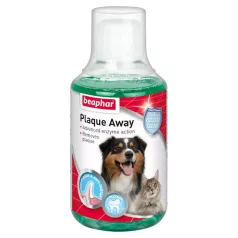   Beaphar Plaque Away | Lepedék eltávolító szájápoló oldat kutyák és macskák részére – 250 ml