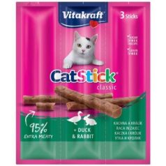   Vitakraft | Cat Stick Mini | Jutalomfalat | Nyúl, kacsa - 3x6 g