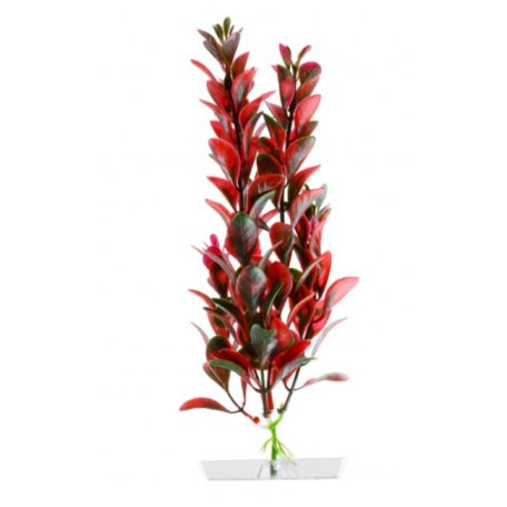JK | Red Ludwigia | Piros Ludwigia, műnövény dekoráció - 18-21 cm