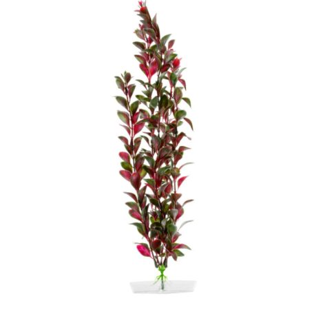 JK | Red Ludwigia | Piros Ludwiga, műnövény dekoráció - 38-43 cm