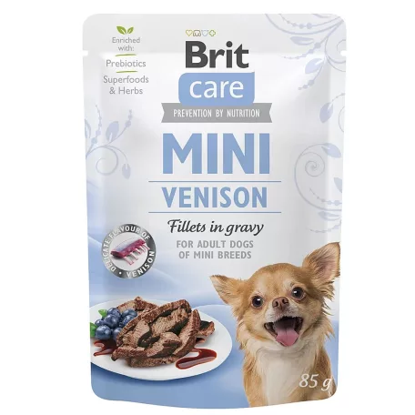Brit Care Mini Vad Szószban Nedves Kutyatáp 85 g