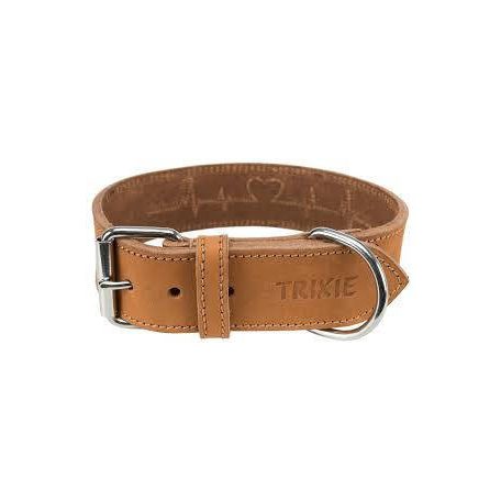 Trixie Leather Rustic | Bőr nyakörv - 30mm/34-40cm