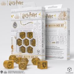   Harry Potter | Hufflepuff Modern Dice Set – Sárga-fekete modern szerepjáték kocka szett