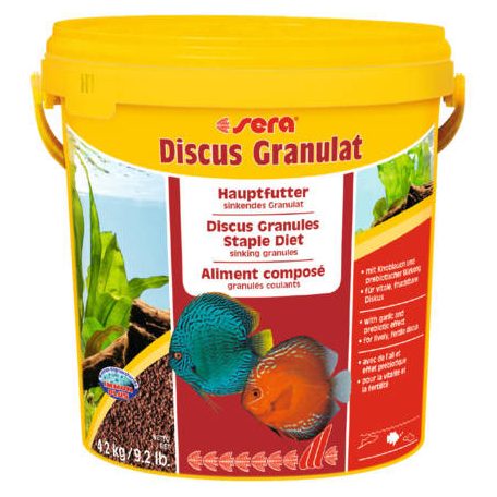  Sera | Discus Granulat | Granulátum | Díszhaltáp - 4,2 kg