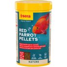 Sera Red Parrot Pellets Nature | Színfokozó úszó pellet papagájsügérek és más díszhalak számára – 250 ml