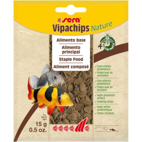 Sera | Nature | Vipachips | Táplálék | Díszhalak számára - 15 g