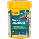 Sera Guppy Granules | Granulált díszhaltáp guppik és elevenszülők részére – 100 ml / 44 g
