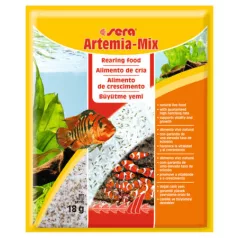   Sera | Artemia - Mix | Ivadék táplálék | Édes- és tengervizi díszhalak számára - 18g