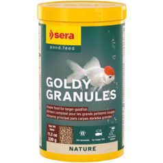   Sera Goldy Granules | Színfokozó granulált alapeleség aranyhalak és hidegvízi halak számára – 250 ml (80 g)