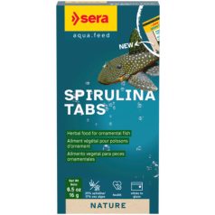   Sera Spirulina Tabs | Tapasztható növényi tablettás táp díszhalaknak – 24 tabletta / 16 g