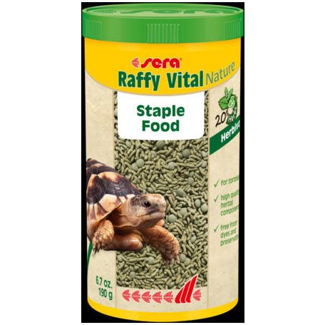 Sera Nature Raffy Vital | Hüllőtáp növényevő hüllők részére - 1000 ml