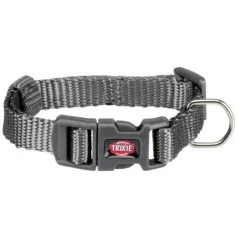   Trixie | Prémium Collar, nyakörv (grafit szürke) XXS-XS - 15-25 cm/10 mm