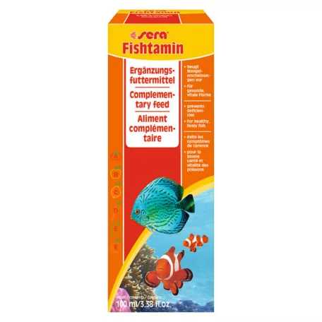 Sera Fishtamin | Vitamin édes és tengervízhez - 100 ml