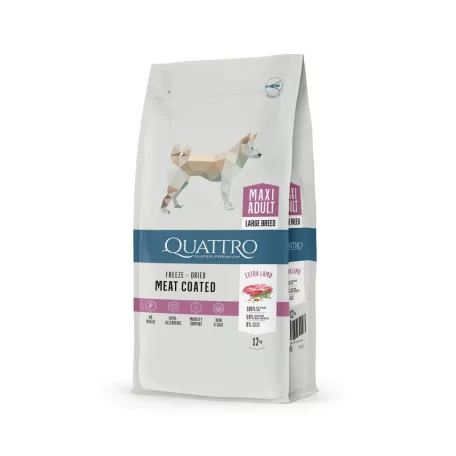 QUATTRO Super Premium LARGE BREED ADULT LAMB kutyatáp 12kg