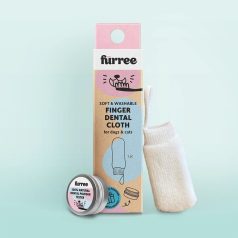   Fürree Ujjra Húzható Fogmosó kendő és FOGMOSÓ POR MINTA 2 g