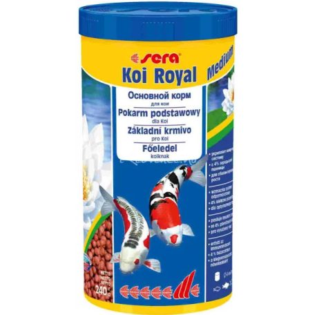 Sera Koi Royal Medium | Táplálék Koi Pontyoknak - 1000 ml