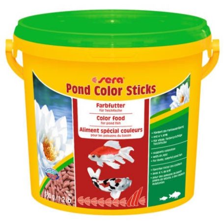 Sera Pond Color Sticks | Pond táplálék tavi halaknak - 3800 ml