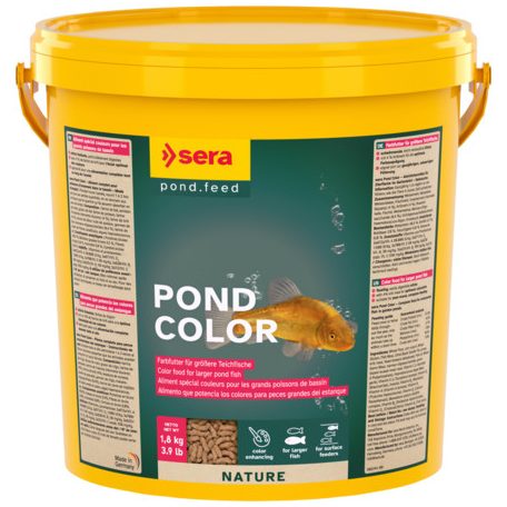 Sera Pond Color Sticks | Színfokozó úszó táprudak kerti tavi halak részére – 3,8 l