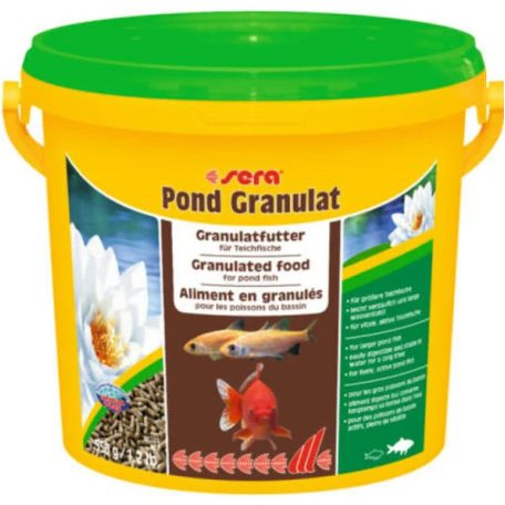 Sera Pond Granulat | Pond táplálék tavi halaknak - 3800 ml