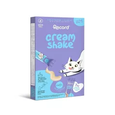   RECORD CREAM SHAKE Nedves Jutalomfalat Macskáknak Halas 7x12 g
