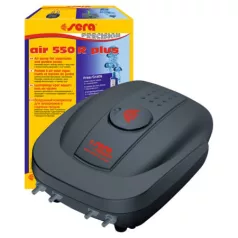  Sera Air 550 R Plus | Extra teljesítményű, szabályozható négykimenetes levegőpumpa – 12 W