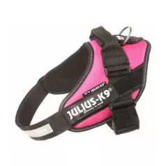   Julius-K9 | IDC POWAIR | Ultrakönnyű, légáteresztő kutyahám – pink (L) 63–85 cm