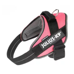   Julius-K9 | IDC POWAIR | Ultrakönnyű, légáteresztő kutyahám – pink (M) 58–76 cm