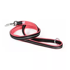   Julius-K9 | IDC POWAIR | Könnyű, fogós kutyapóráz, fogóval – pink 1,2 m