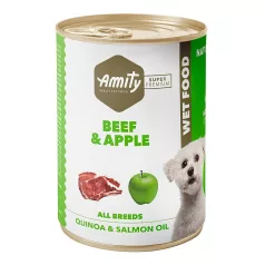 Amity Hypoallergen Beef-Apple Kutya Konzerv 400 g