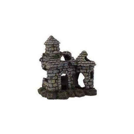 Aqua Excellent Ancient Castle Ruin | Dekoráció (kastélyrom) - 21,5X13,5X16 cm