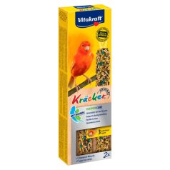   Vitakraft Kracker Dupla Rúd (tollváltás) | Kiegészítő eledel kanáriknak – (2 db) 60 g