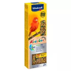   Vitakraft Kracker Dupla Rúd (tollváltás) | Kiegészítő eledel kanáriknak – (2 db) 60 g