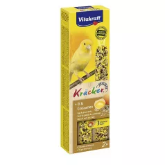   Vitakraft | Kracker | Duplarúd (tojás, fűmag) - kiegészítő eleség kanárik részére - 60g