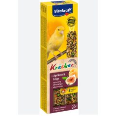   Vitakraft | Kracker - Dupla rúd (sárgabarack,füge) Kanári madarak részére - 60g