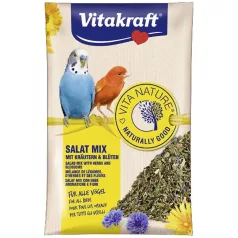   Vitakraft | Vita Nature Salat-Mix | Kiegészítő eleség (salátakeverék) díszmadarak részére - 10g