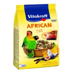   Vitakraft | Menu African | Teljes értékű eledel agapornisznak és afrikai törpepapagájnak – 750 g